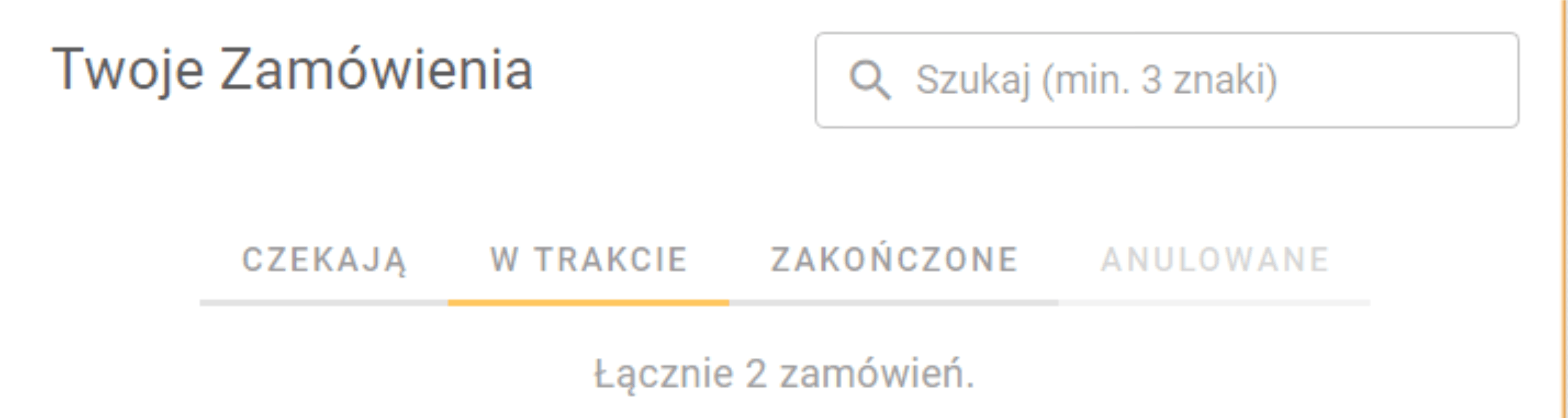 grupowanie zamówień