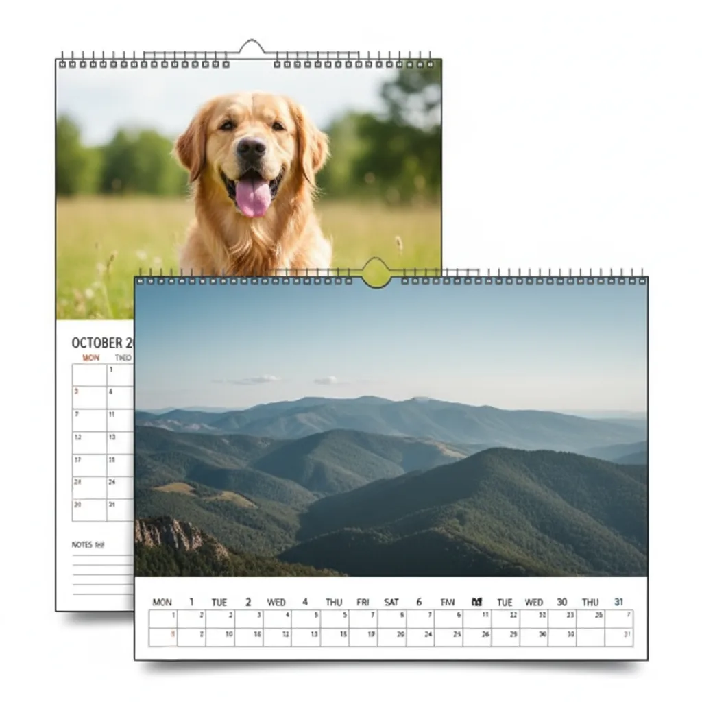 kalendarze spiralowane